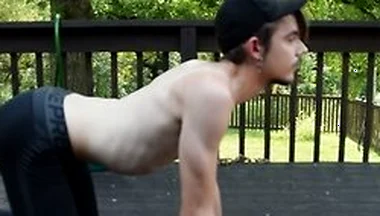 Doing Yoga With A Butt Plug
