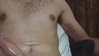 Boring Night Smoking And Jerking