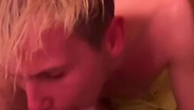 Stranger Twink Sucked Big Cock In Sauna