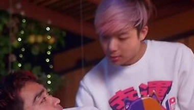 Asian Husbands Couple Fuck Outdoors By The Campfire - Tyler Wu