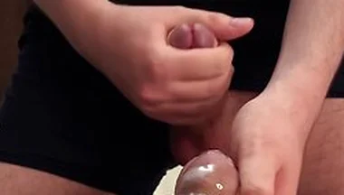 I Locked My Boyfriend In A Chastity Cage And Cum On Him
