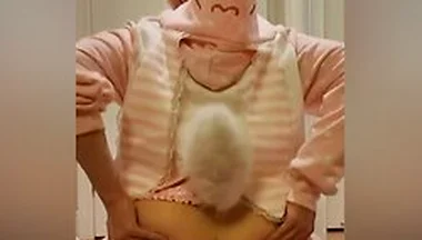 Cute Femboy Jumps On A 10 Inches Dildo