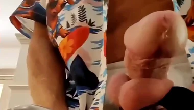 Big Cock Golf Cumshot