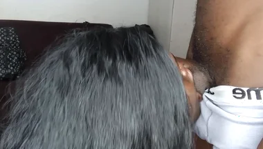 Thick Dick Sloppy Blowjob and Anal Cum on Mouth