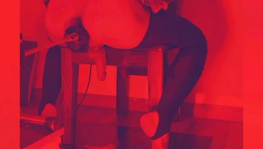 Femboy Fucked Hard by This Huge Dildo Till I Cum Milk