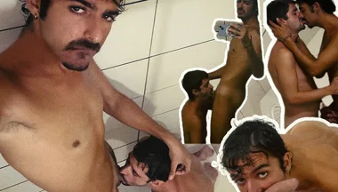 My Straight Friend and I Lose Control in the Shower…