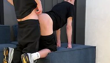 Two Guys Fuck Bareback