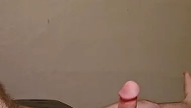 Stroking My Thick Cock Before Bed
