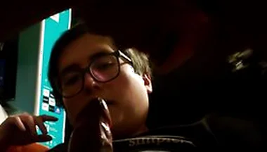 Gamer Boy Gets Cock Sucked By Stepdaddy