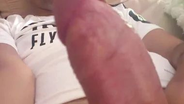Hot Daddy Jerks off and Cums Like a Fountain