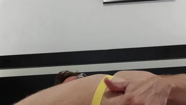 Muscular Enjoys Fingering Each Other in the Ass