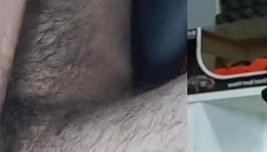 Masturbating Big Penis 4 Minutes, Look at the Face of Pleasure