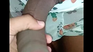 Me Sucking My Neighbors Huge And Thick Cock He Tells Me That You Want A Threesome And I Comply With It