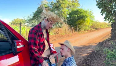 I Got Lost in the Cornfield and Needed Help From the Hot Young Farmer.