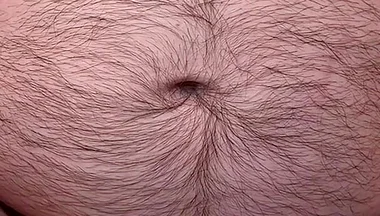 Hairy Bear Ass Spread, Spit, Precum and Sperm