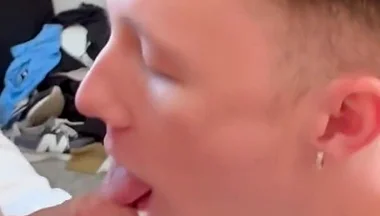 Hot Stepdaddy Having Sex with Two Sexy Twinks