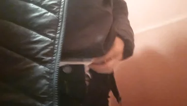 Sexy Gay Twink Loudly Pisses Pee Dressing Different Outfits and Views