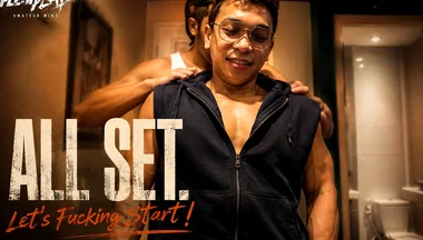 All Set - Lets Fucking Start! Asia Twink Gets Horny in Hotel