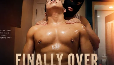 Finally Over. Asia Twink Get Handjob and Nippleplay