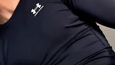 Leo Latte in Nike Jockstrap - Big Bulge Tease & Full Jerk off