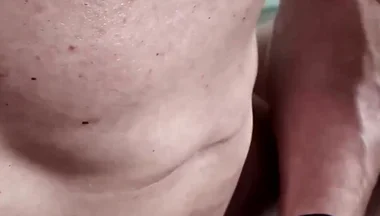 Coach Gives Massage to Hairy Rugby Player