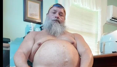 Stroking My Thick Stepdaddy Bubba Cock in the Kitchen