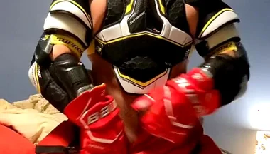 I Really Want Someone to Play in Used Hockey Gear with