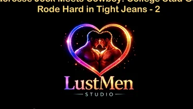 English Audio Gay Sex Story - Lacrosse Jock Meets Cowboy: College Stud Gets Rode Hard in Tight Jeans - Part 2