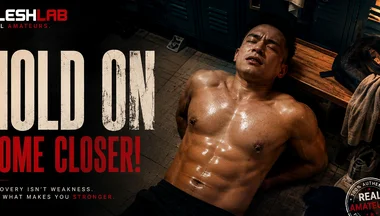 Hold on! Come Closer! Asia Twink Get a Nice Handjoib in the Locker Room!