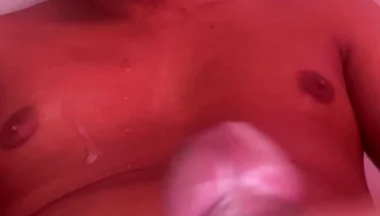 What a Great Masturbation Session with Lots of Semen