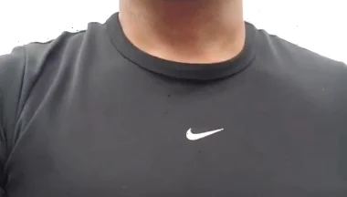 Showing off My Big Bulge on the Street
