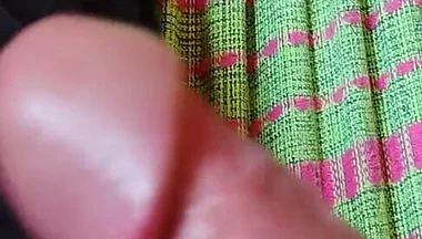 Man Massaging His Dick