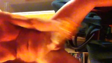 Dick Swollen and Stuck in Piss Bottle