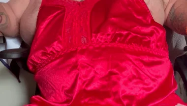 Mark Fletcher Wearing New Lingerie Jerking My Cock