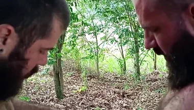 Two Stepbrothers Outdoor Hookup
