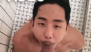Mick Gold Swallowing A Big Load From Ray Dexters Huge Uncut Asian Dick
