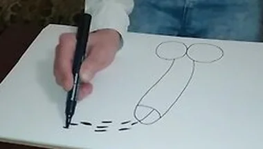 Stepdad Catches Stepson Drawing A Penis And Makes Him Ride His Thick Cock Bareback