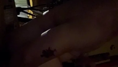 Rain-drenched Muscle God Asian Hunk’s Raw Dildo Fuck & Explosive Cumshot at a Construction Site