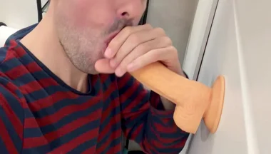 Sexy Stepdaddy Riding Dildo