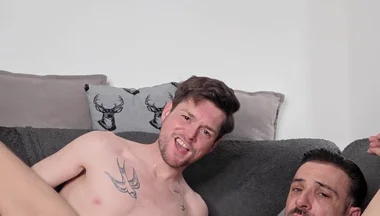 Tunnel My Thick Uncut Cock in Deep, Hit the Right Spot and the Lad Just Leaks and Leaks