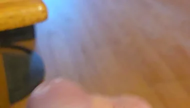 Solo Play Jerking and Cum