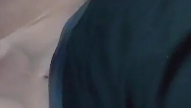 Small Penis in Light Pantyhose While Driving a Car