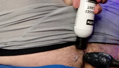 Stretching My Ass with a Buttplug