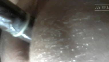 Close Upbig Dildo Thrusting in My Wet Hole