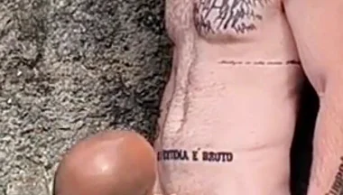 Backyard Blowjob.