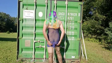 Crossdresser Outside Masturbation Sessions