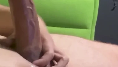German Cock Can’t Stop Cumming