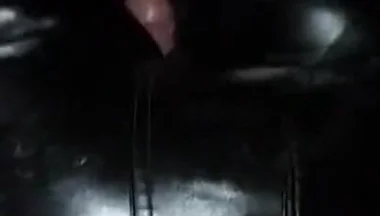 Big leather ass cumshot