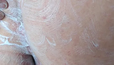 Ass and Penis Shampoo Closeup