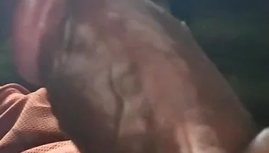 Playing with My Black Cock (jerking and Cumming)